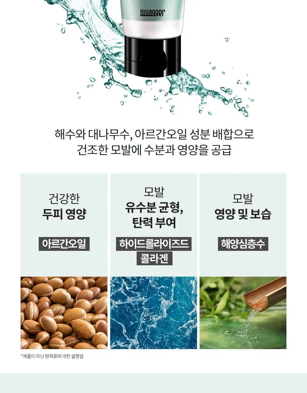 [윤기&광택/웨트스타일링] 스웨거 하이드레이터 웨트 컬크림 100g 상세페이지 6